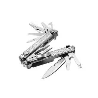Multitool Leatherman FREE P2, argintiu 832638