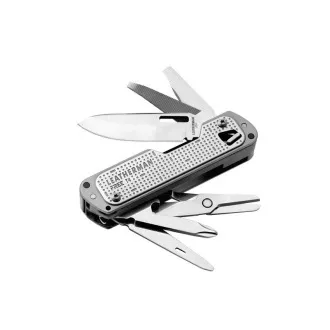 Cuțit de buzunar multifuncțional Leatherman Free T4 argintiu 832686 Cuțit de buzunar multifuncțional Leatherman Free T4 argintiu 832686