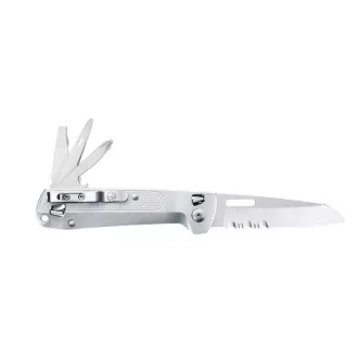 Cuțit multifuncțional Leatherman Free K2X, argintiu 832654