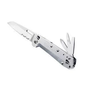 Cuțit multifuncțional Leatherman Free K2X, argintiu 832654