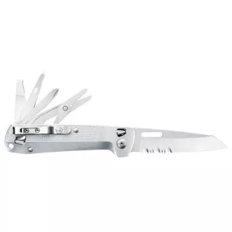 Cuțit multifuncțional Leatherman Free K4X, argintiu 832662 Cuțit multifuncțional Leatherman Free K4X, argintiu 832662
