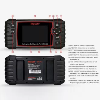 Diagnosticare iCarsoft BMM V2.0 pentru BMW / Mini