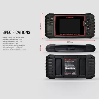 Diagnosticare iCarsoft LR V2.0 pentru LandRover / Jaguar