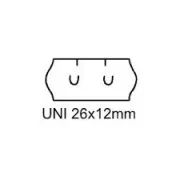 Etichete Universal 26x12mm alb