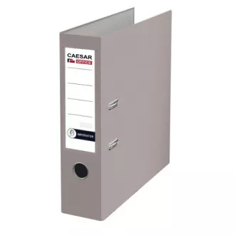 Binder A4 8cm pârghie PP Imperator Rado gri deget inel fără lamele