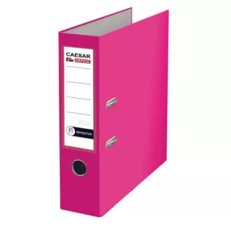 Binder A4 8cm pârghie PP Imperator Rado roz deget inel fără lamele