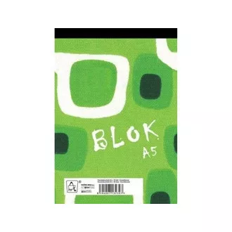 Bloc A5 pătrat 50 coli 15055 cusut eco Bloc A5 pătrat 50 coli 15055 cusut eco