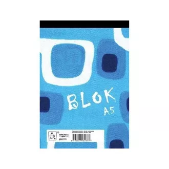 Bloc A5 pur 50 de coli cusute eco