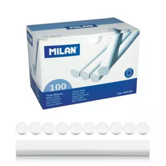 Crete albe rotunde Milan 100buc Crete albe rotunde Milan 100buc