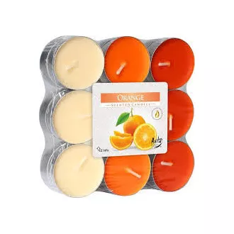 Lumanari parfumate 18buc Bispol Orange Lumanari parfumate 18buc Bispol Orange