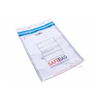 Plic Safebag 186x255   clapetă 40mm alb