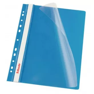 Culegători A4 ROC PP Esselte ecofold față transparentă spate albastru 10buc Culegători A4 ROC PP Esselte ecofold față transparentă spate albastru 10buc