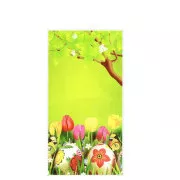 Punga PP 21x40cm Paște primăvară