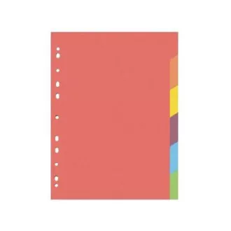 Distanțier A4 6 culori Carton clasic Distanțier A4 6 culori Carton clasic