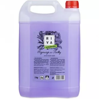 Săpun lichid Riva antibacterian cu glicerină 5L Săpun lichid Riva antibacterian cu glicerină 5L