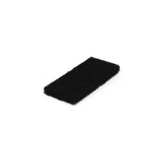 Suport dreptunghiular pentru podea 11x25cm negru Suport dreptunghiular pentru podea 11x25cm negru