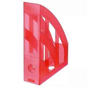 Cutie magazie din plastic șanfrenat transp. roșu Cutie magazie din plastic șanfrenat transp. roșu