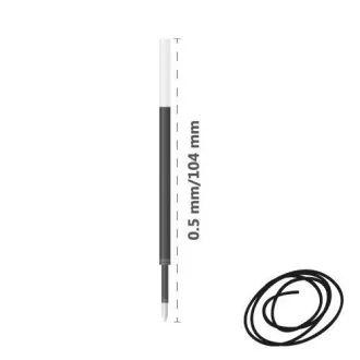 Cartuș cu gel 205A 0,5 mm negru pentru 745238 Cartuș cu gel 205A 0,5 mm negru pentru 745238