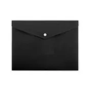 Plic A4 cu imprimare PP Classic negru