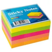 Pad autoadeziv 40x50mm 5 culori neon 5x60 coli Auro