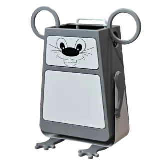 Scaun interactiv Omnneo Sweetbox Pets - motiv cu șoareci Scaun interactiv Omnneo Sweetbox Pets - motiv cu șoareci