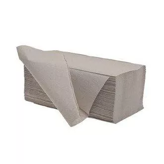 Prosoape de hârtie. ZZ primul rând. gri reciclat 25x23cm 250 buc Prosoape de hârtie. ZZ primul rând. gri reciclat 25x23cm 250 buc
