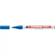 Marker Edding 751 lac albastru cu vârf de rolă 1-2mm