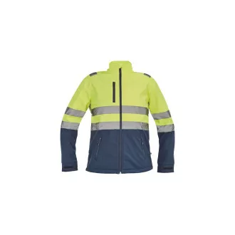 Jachetă GRANADA HV SOFTSH.galben/marin 3XL