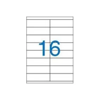 Etichete 105x37mm 2 rânduri 16 etichete pe coală 100 coli Victoria