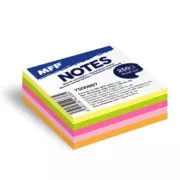 Pad autoadeziv 50x50mm 5 culori neon 5x50 coli MFP