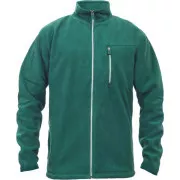 Jachetă din fleece KARELA verde închis L