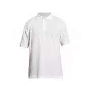 Tricou polo BANAR alb M
