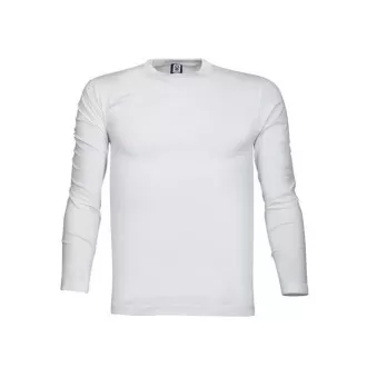 Tricou ARDON®CUBA cu mânecă lungă alb | H13011/4XL