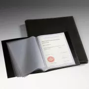 Carte de catalog pentru 20 de coli negru