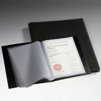 Carte de catalog pentru 20 de coli negru Carte de catalog pentru 20 de coli negru