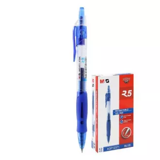 Pix gel MG AGP 12371 0,7 mm albastru corp transparent Pix gel MG AGP 12371 0,7 mm albastru corp transparent