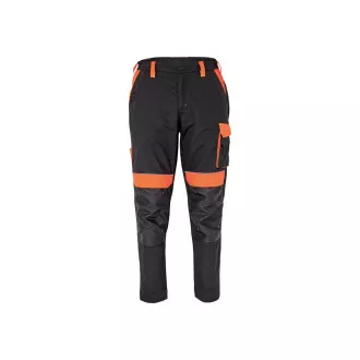 Pantaloni pentru bărbați MAX VIVO negru/portocaliu 66 Pantaloni pentru bărbați MAX VIVO negru/portocaliu 66
