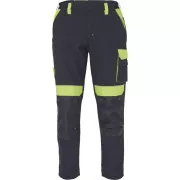 Pantaloni pentru bărbați MAX VIVO negru/galben 64