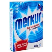 Merkur praf de spălat pentru alb 12 spălări 600g