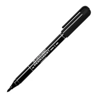 Marker Centropen 2836 permanent negru cu vârf cilindric negru 2mm Marker Centropen 2836 permanent negru cu vârf cilindric negru 2mm
