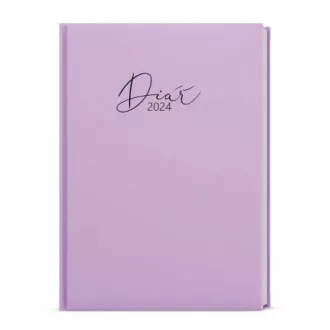 Jurnal săptămânal B6 Prokop laminat pastel violet