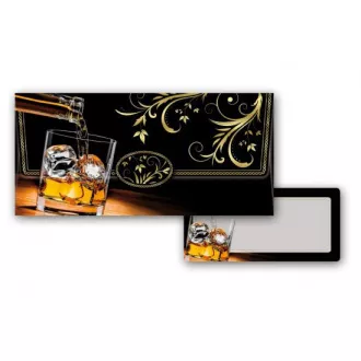 Plic pentru bani negru 55-039W