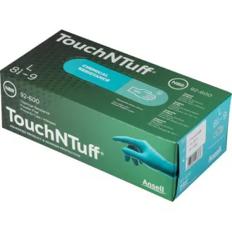 Mănuși Ansell Touch N Tuff 92-600 fără pudră mărime 8.5-9 verde 100buc Mănuși Ansell Touch N Tuff 92-600 fără pudră mărime 8.5-9 verde 100buc