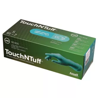 Mănuși Ansell Touch N Tuff 92-600 fără pudră mărime 6.5-7 verde 100buc Mănuși Ansell Touch N Tuff 92-600 fără pudră mărime 6.5-7 verde 100buc