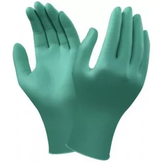 Mănuși Ansell Touch N Tuff 92-600 fără pudră mărime 9.5-10 verde 100buc Mănuși Ansell Touch N Tuff 92-600 fără pudră mărime 9.5-10 verde 100buc