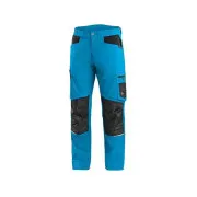Pantaloni CXS SOLIS FLEX, bărbătești, albastru-negru, mărimea 46