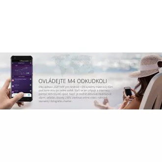 iGET SECURITY M4 - Sistem de securitate de alarmă WiFi / GSM