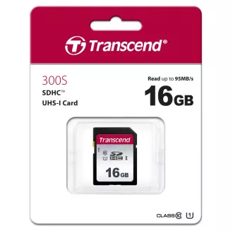 Card SDHC TRANSCEND 16GB 300S, UHS-I U1 (R: 95 / W: 45 MB / s) Card SDHC TRANSCEND 16GB 300S, UHS-I U1 (R: 95 / W: 45 MB / s)
