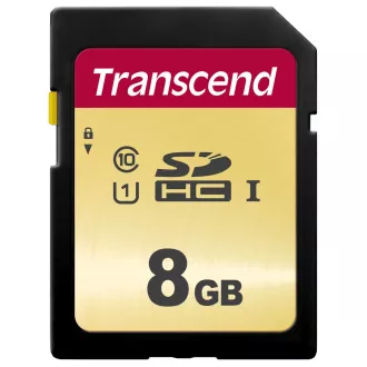 Card SDHC TRANSCEND 8GB 500S, UHS-I U1 (R: 95 / W: 60 MB / s) Card SDHC TRANSCEND 8GB 500S, UHS-I U1 (R: 95 / W: 60 MB / s)