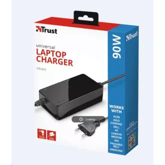Adaptor de alimentare universal TRUST pentru încărcător pentru laptop Primo 90W-19V